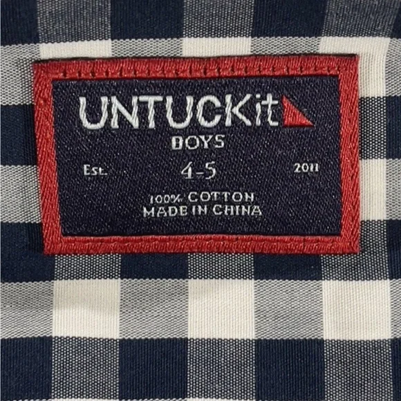 UNTUCKIT Long Sleeve Button Down Shirt (NWT) - Picture 3 of 4